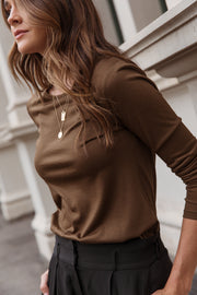 Superfine Merino Crew - Copper